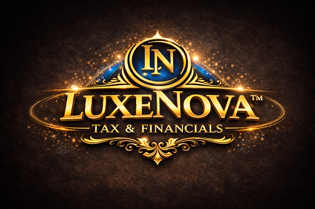 LuxeNova Tax & Financials Logo